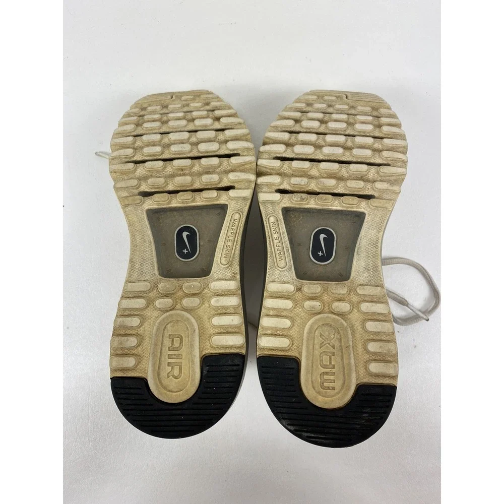 Nike Air Max  Running Shoe Platinum White Women Size 7 555363‎ 100